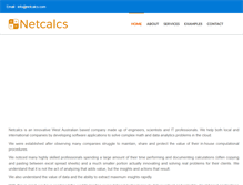 Tablet Screenshot of netcalcs.com